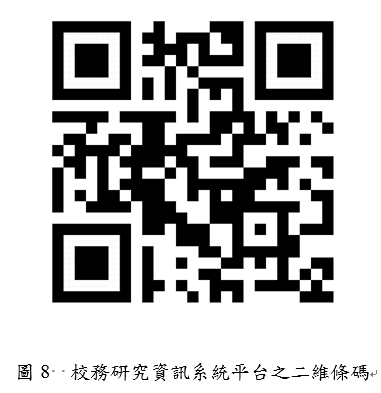校務研究資訊系統平台之二維條碼